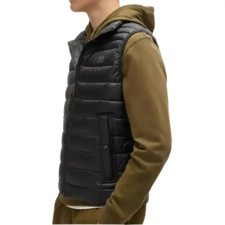 HUGO BOSS Water Repellent Quilted Slim Fit Gilet-4