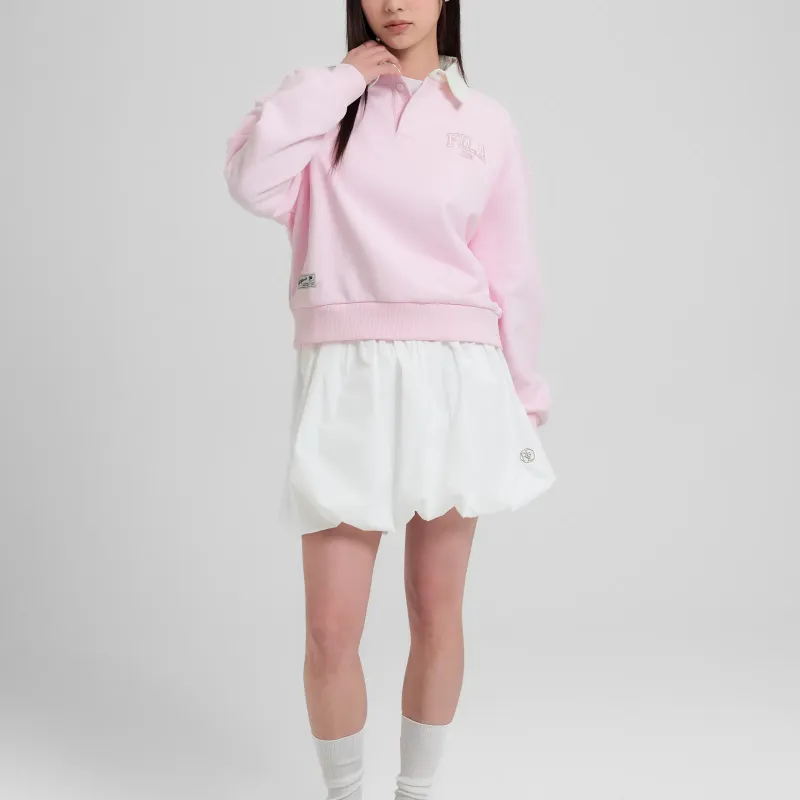 FILA Polo Shirts Unisex Pink-4