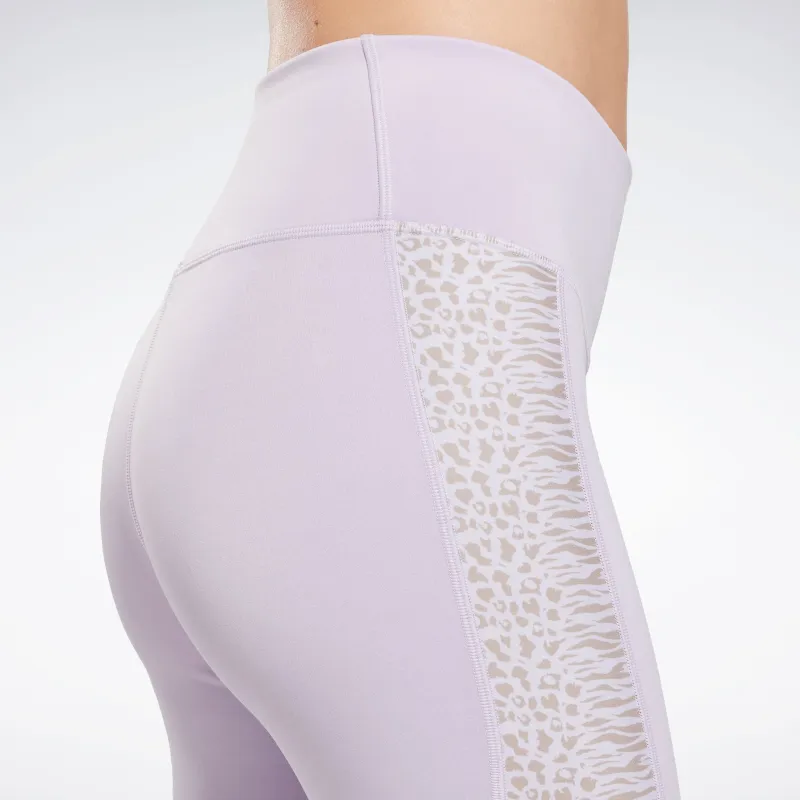 Reebok Modern Safari Leggings Leggings Women's Purple-3