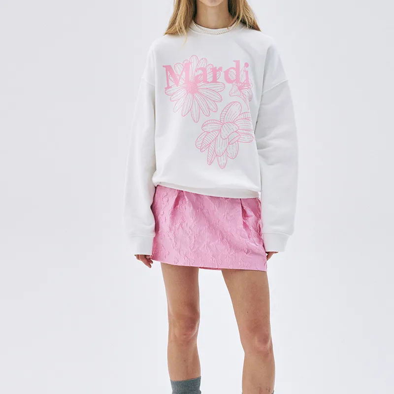 MARDI MERCREDI Logo print Sweatshirt-5