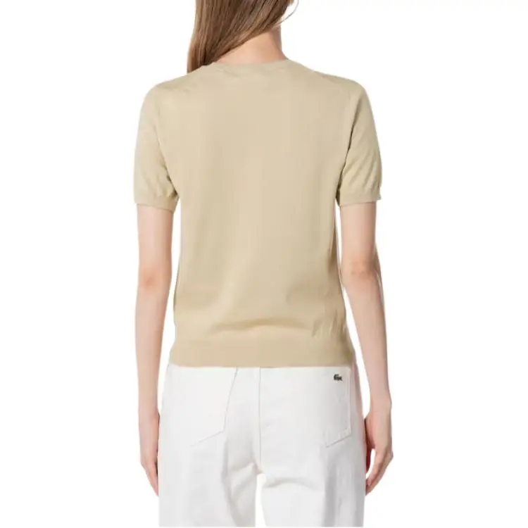 LACOSTE T Shirts Women's Khaki-2