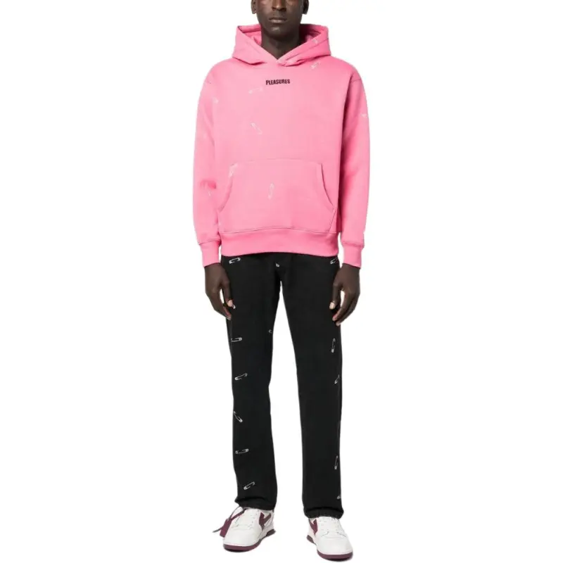 PLEASURES Safety Pin Hoodie-1