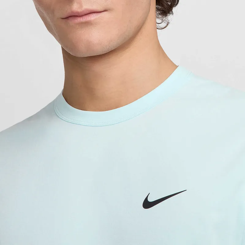 Nike Clothing T Shirts Men Mint Blue-3