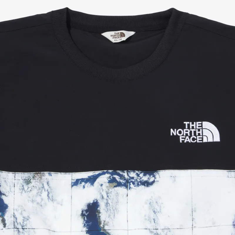 THE NORTH FACE Sweatshirt Unisex Earth Printing And Dyeing Blue-2