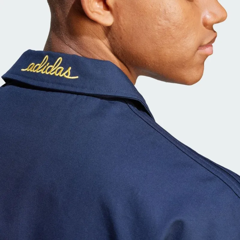 Adidas Originals Jackets Men Ink Blue-3