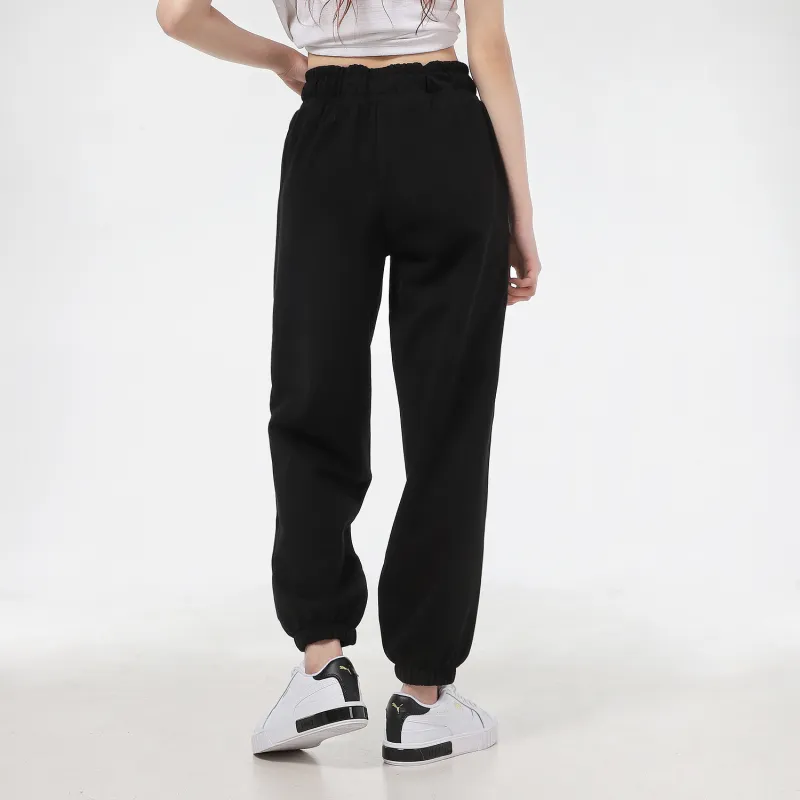 PUMA HER Knitted Sweatpants Women's Black-4