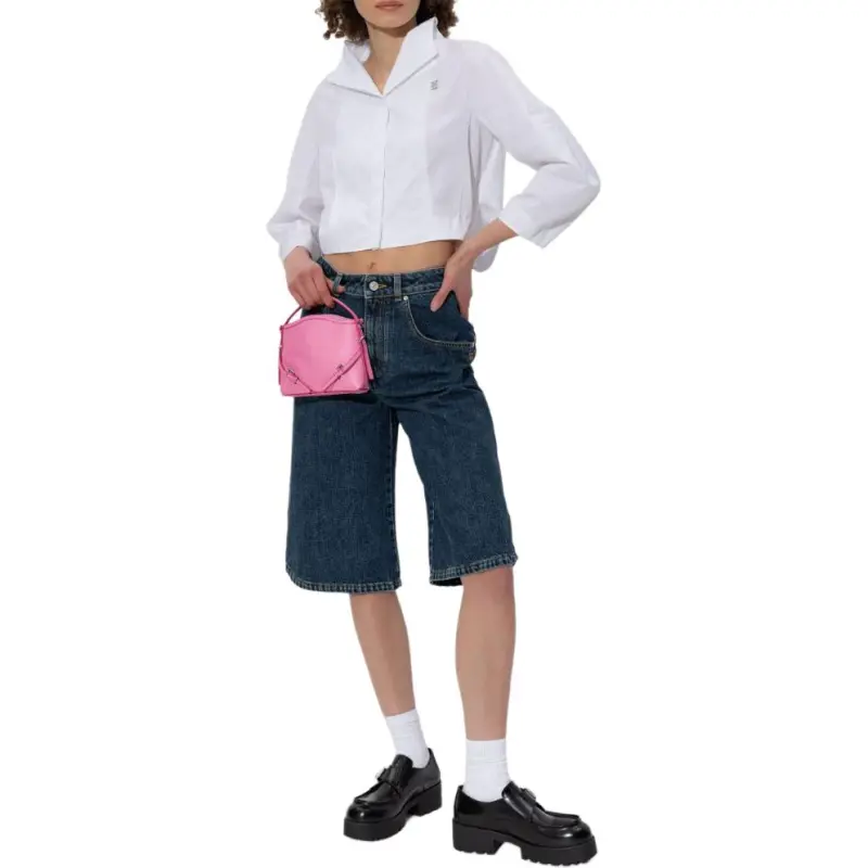 Givenchy Denim Shorts-1