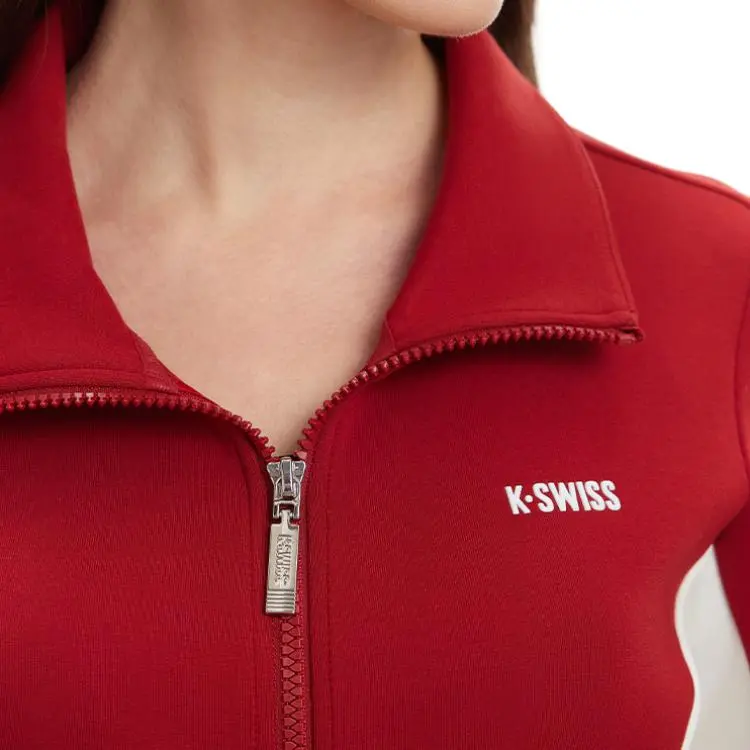 K·SWISS Jackets Unisex Millet Barn Red-4