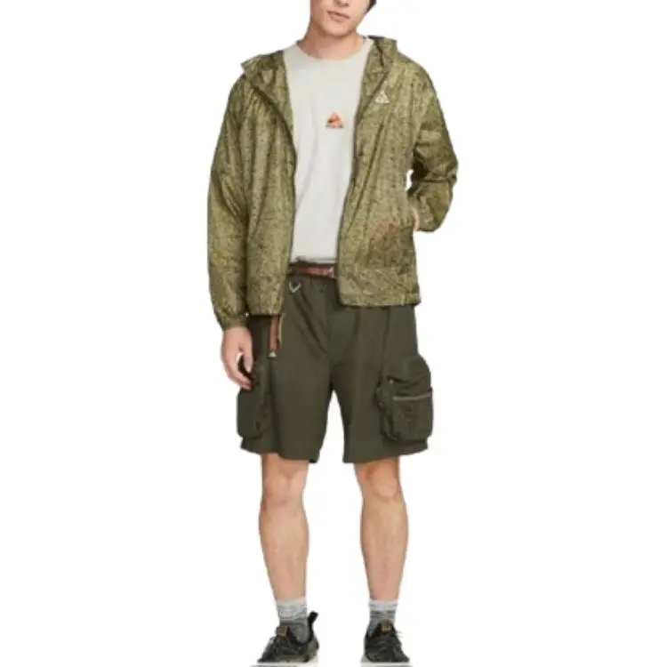 Nike Jackets Men Khaki-2