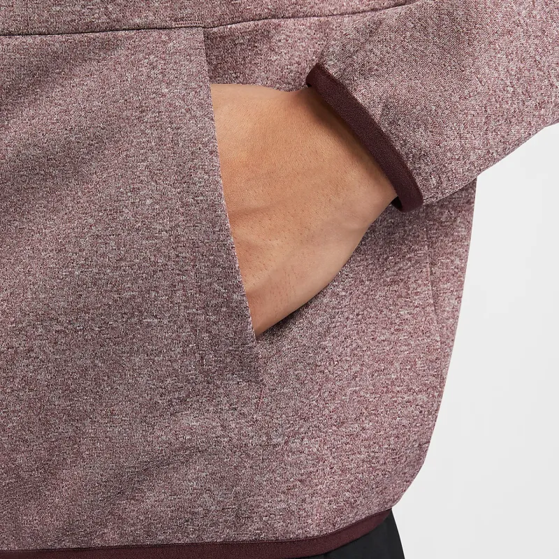 Nike Therma FIT Sweatshirt Men's Bright Burgundy Red-3