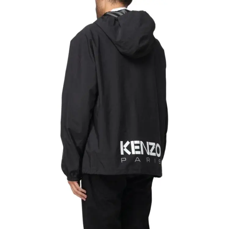 KENZO Bicolor KENZO Paris Zip Up Jacket-4