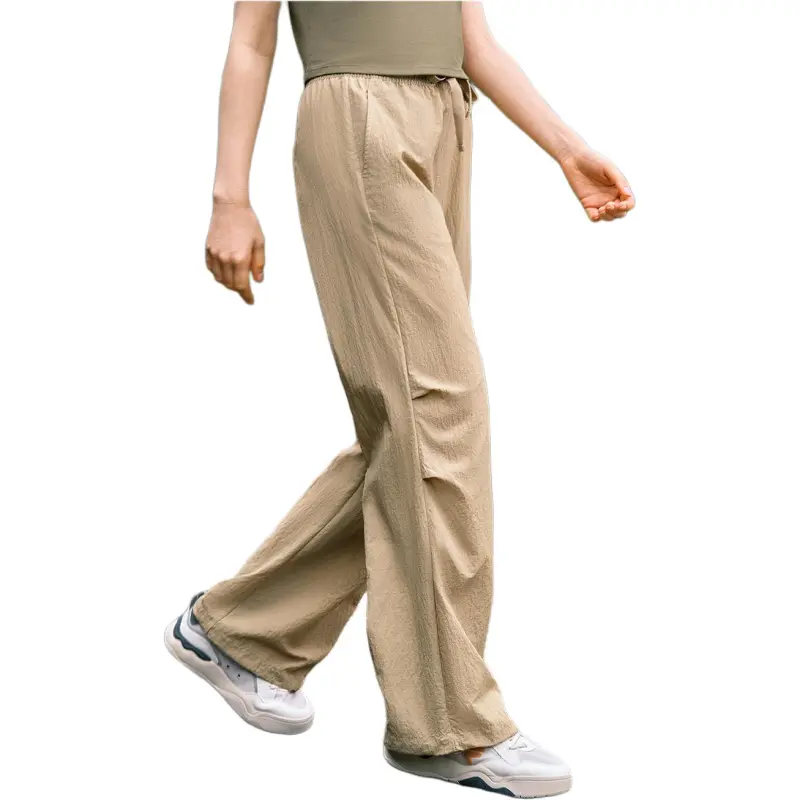 FILA FUSION SS25 Casual Pants Women's Sand Millet Brown BG-4