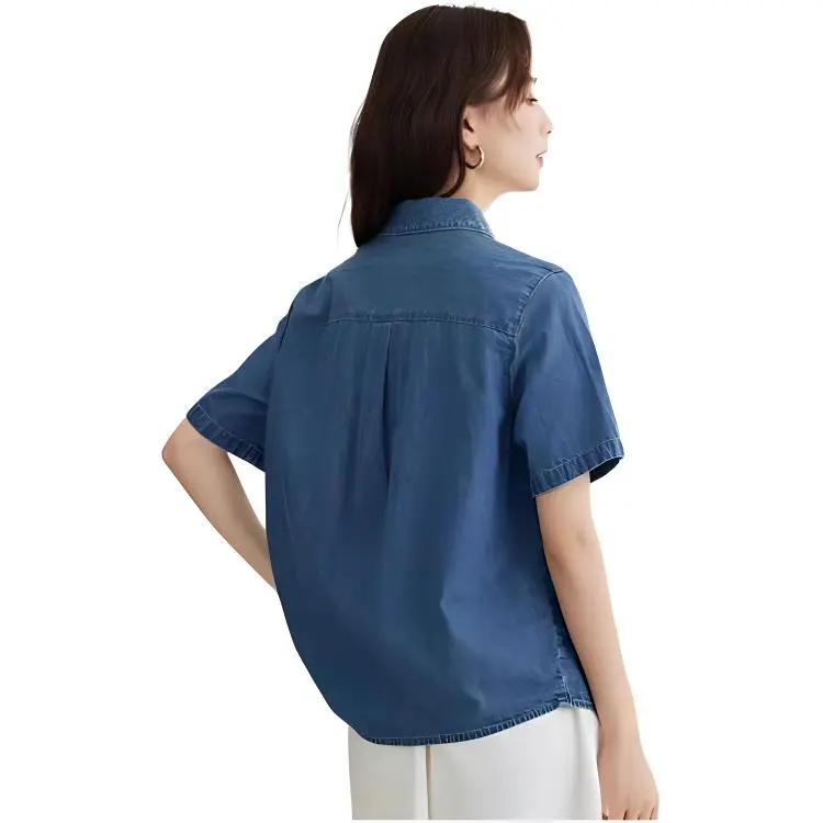 Inman Shirts Women's Denim Blue-2
