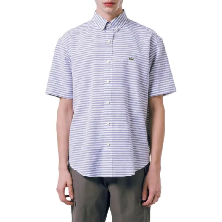 LACOSTE Shirt Men's Marine Blue-2