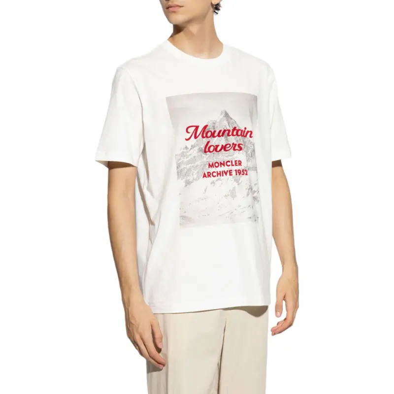 Moncler 1952 Printed Crewneck T Shirt-3