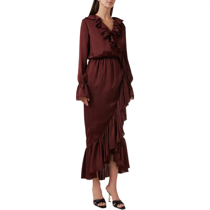 SAINT LAURENT Silk Dress-3