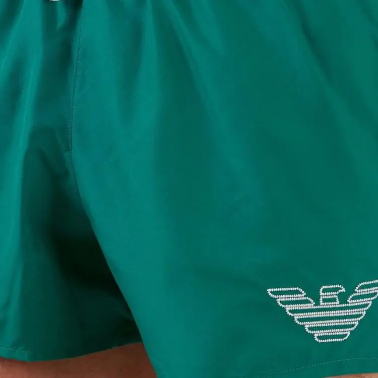 EMPORIO ARMANI Beach Shorts Men's Green-7
