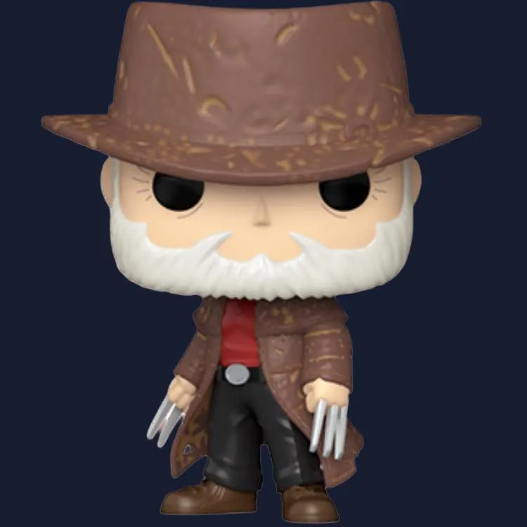 Funko POP! Wolverine 50th Anniversary Old Logan Chibi Figures-1