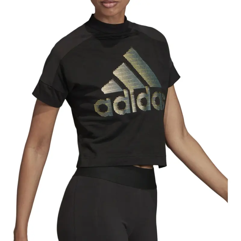 Adidas Sportlife Crop Top Women's Black-3
