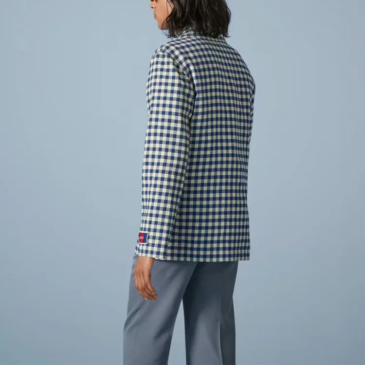 GUCCI Jackets Men Blue-2
