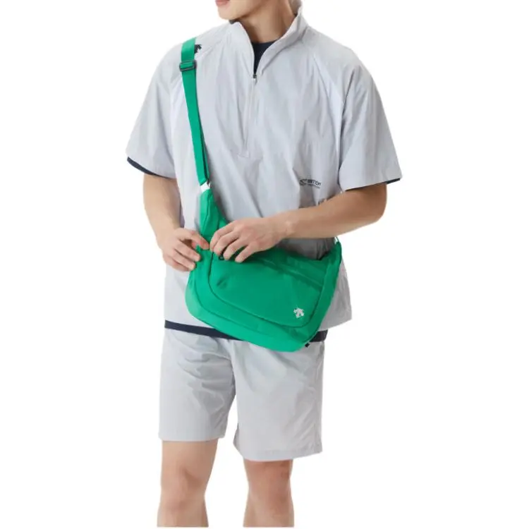 DESCENTE 6L Outdoor Bags Nylon Green Unisex-4