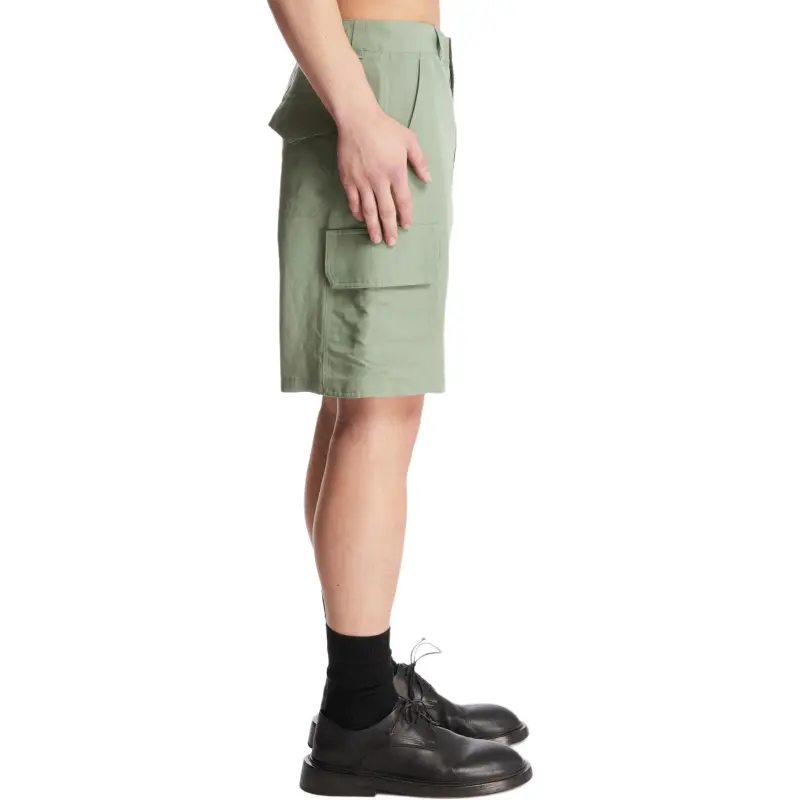 LOEWE Cargo Shorts Men Green-3