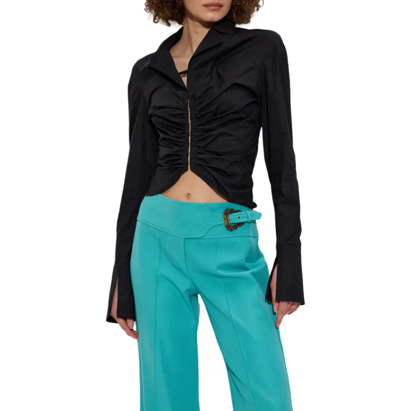 VERSACE JEANS COUTURE Ruched Detail Top-3