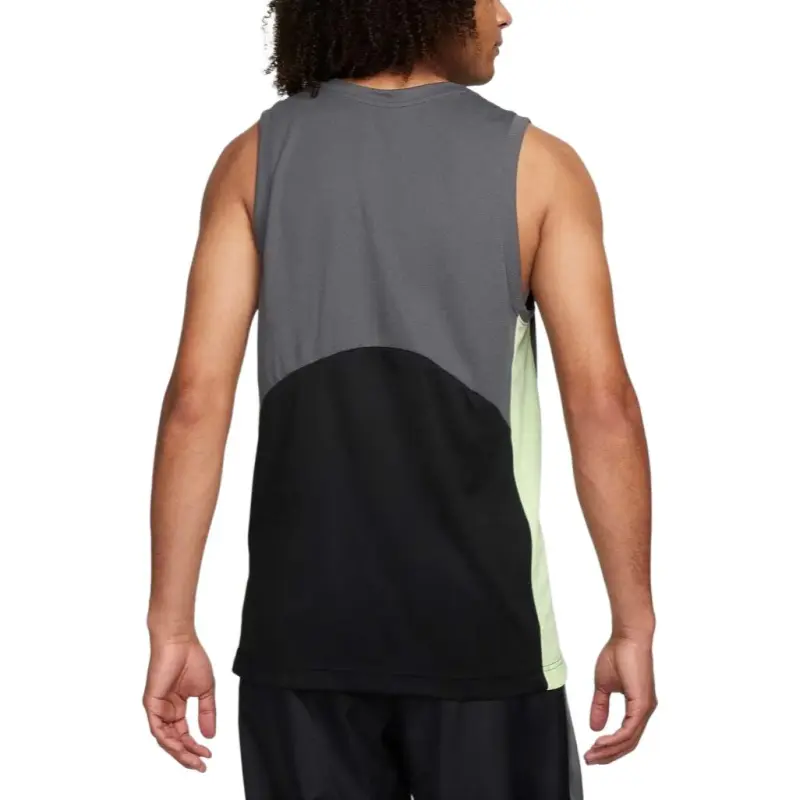 Nike Clothing Tank Tops Men Charcoal-1