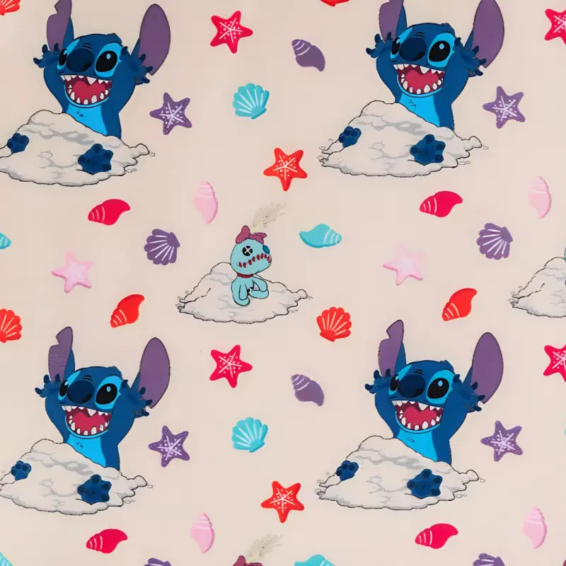 Disney Polyurethane Wallet Unisex Blue-3