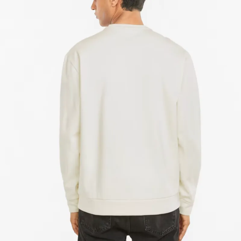 PUMA Sweatshirt Men's Ivory White-3