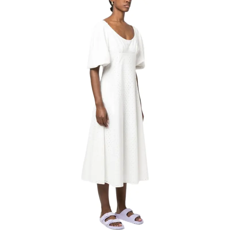 KENZO Short-Sleeved Flared Midi Dress-2