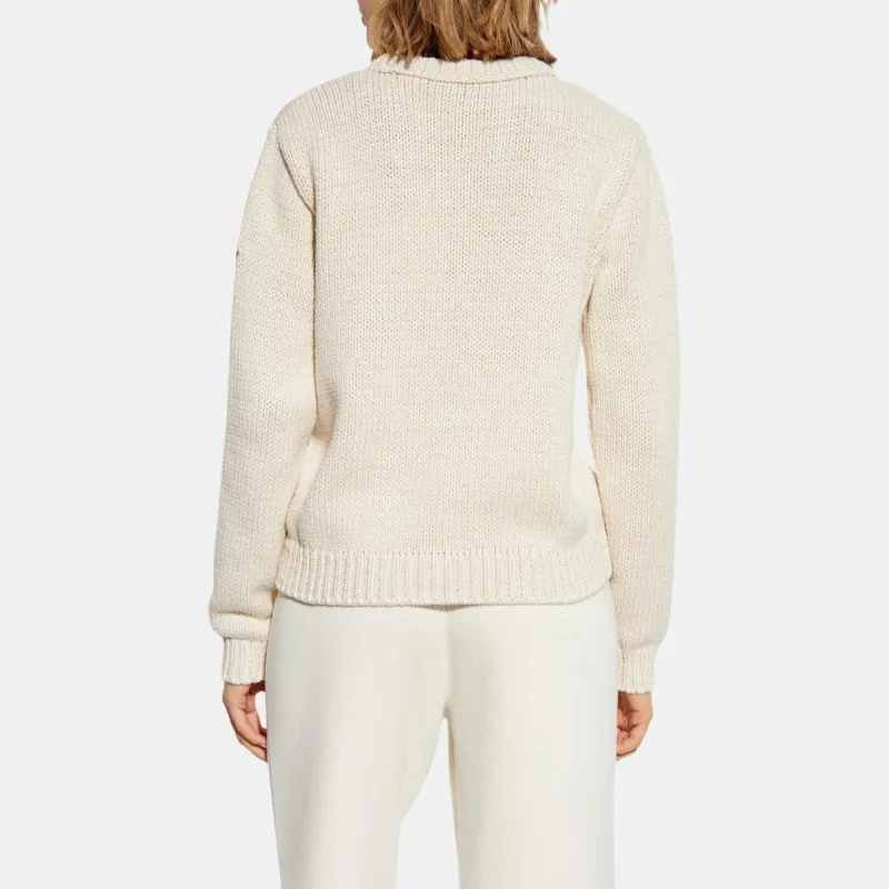 Moncler Logo Intarsia Knit Jumper-2