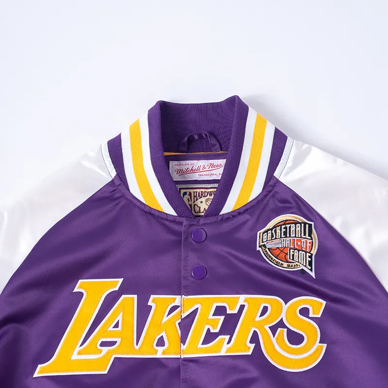 Mitchell & Ness Jacket Unisex Purple-4