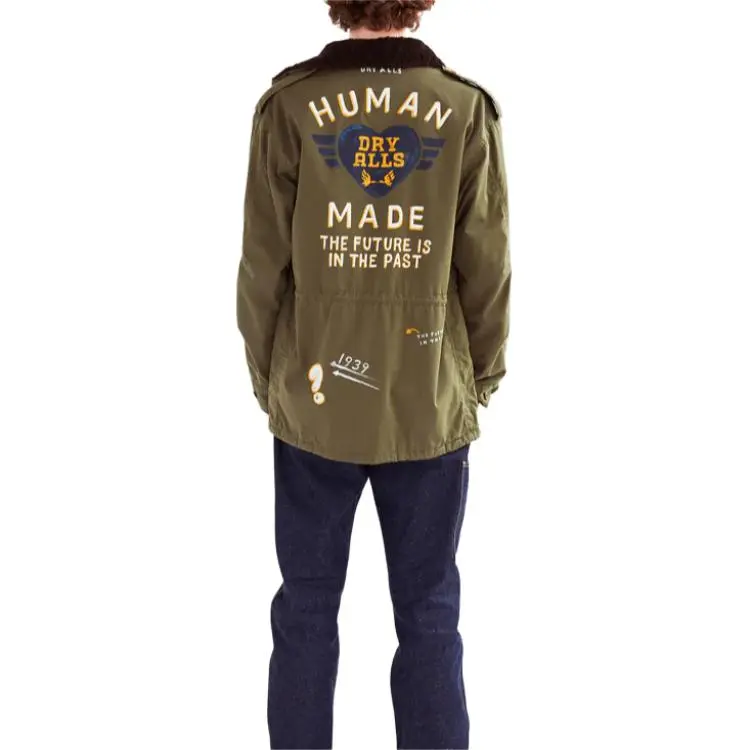HUMAN MADE FW24 Autumn/Winter Collection Jackets Unisex Olive Green-3