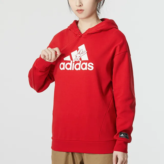 Adidas Sweatshirts Women's Red-3