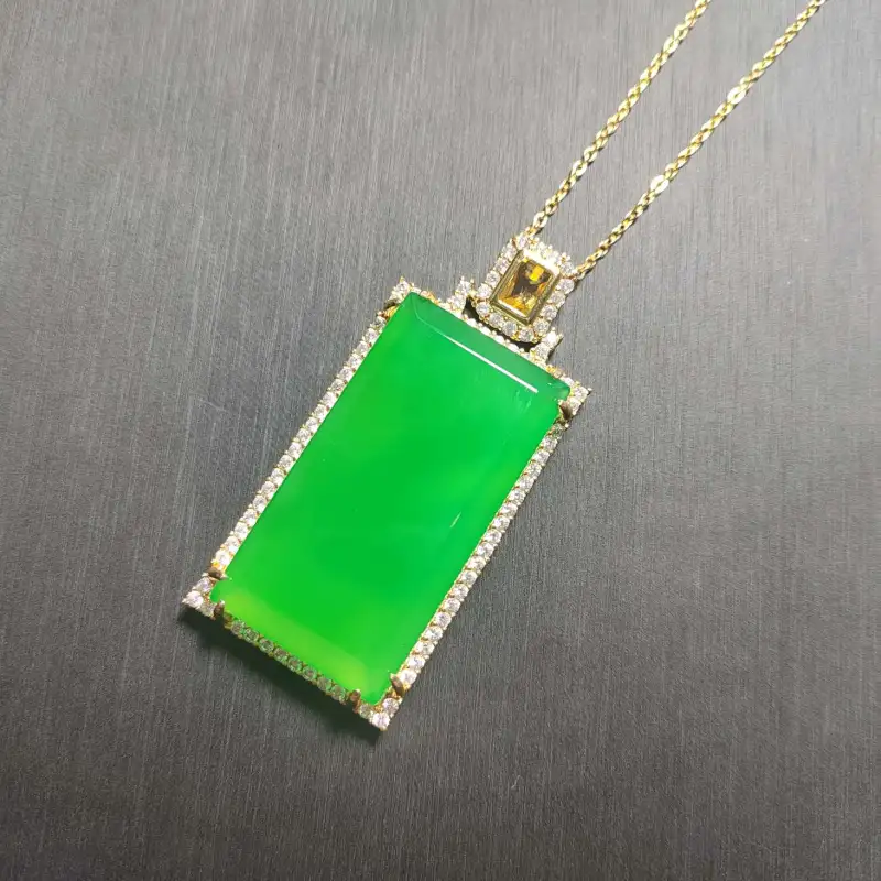 Gifts Chalcedony Jade Necklaces Unisex-5