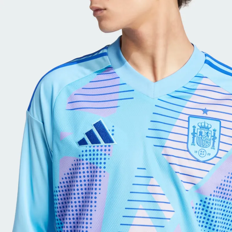 Adidas SPAIN TIRO 24 Soccer Jerseys Men's Blue-4
