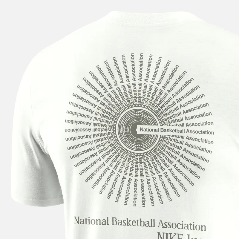 Nike x NBA T Shirt Men's Mountain Peak White-3