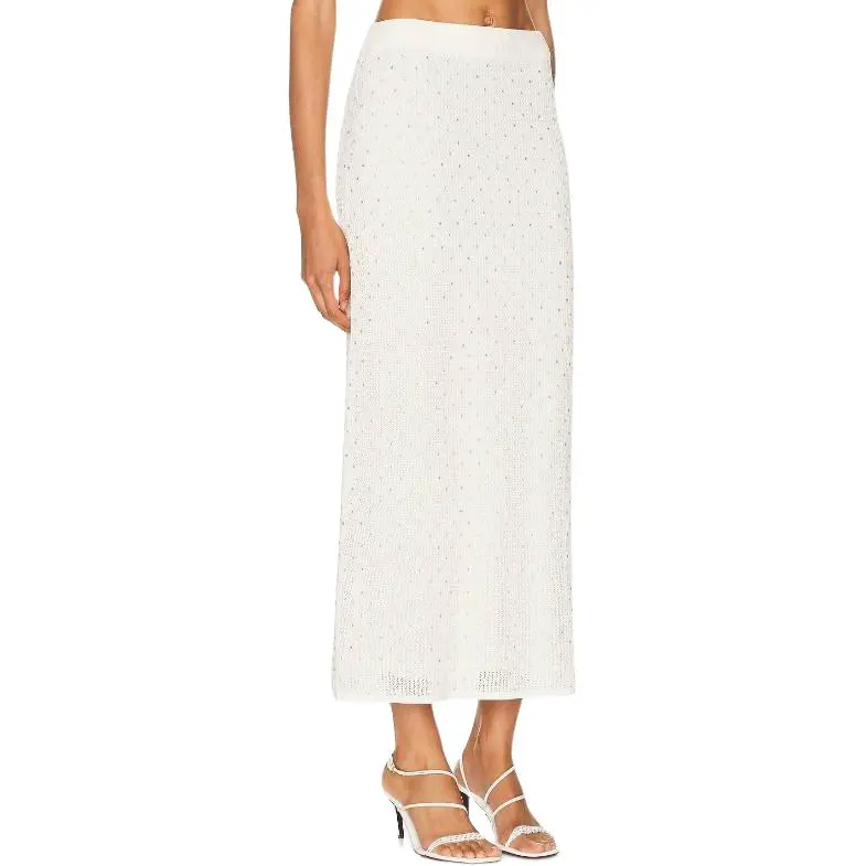 A.L.C. Casual Long Skirt Women's White-2