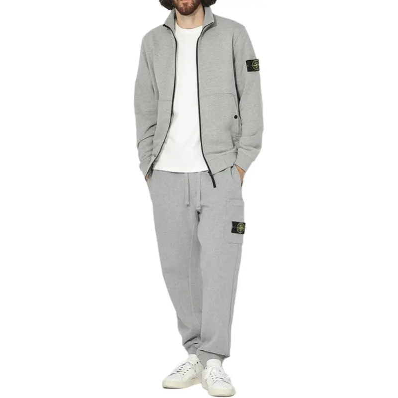 STONE ISLAND Jackets Coats Men's Light Gray-2