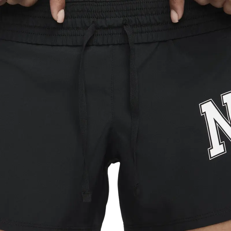 Nike Dri FIT Swoosh Run 10k 'Black/White' Running Shorts-3