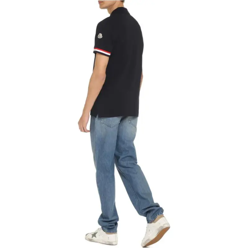Moncler SS22 Polo Shirts Men Blue-3