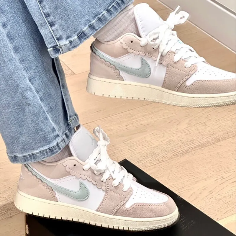 Jordan 1 Low SE Scalloped Edge Guava Ice GS-1