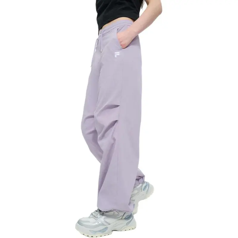FILA FUSION FUSION LIFE Casual Pants Women's Enchanting Gray Purple-2