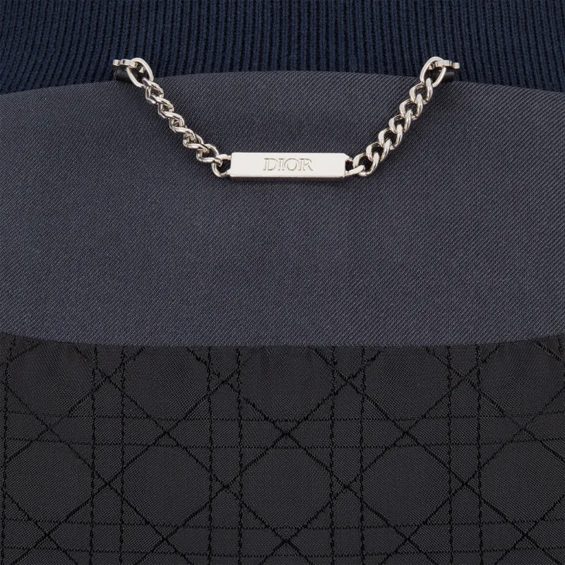 DIOR Buttoned High Neck Jacket-5