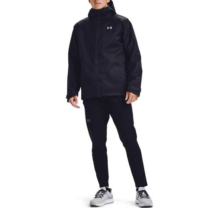 Under Armour Jackets Coats Men's Black Comes With Survival Wristbands-3