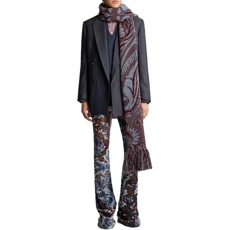 ETRO Double Breasted Candy Striped Jacket-2