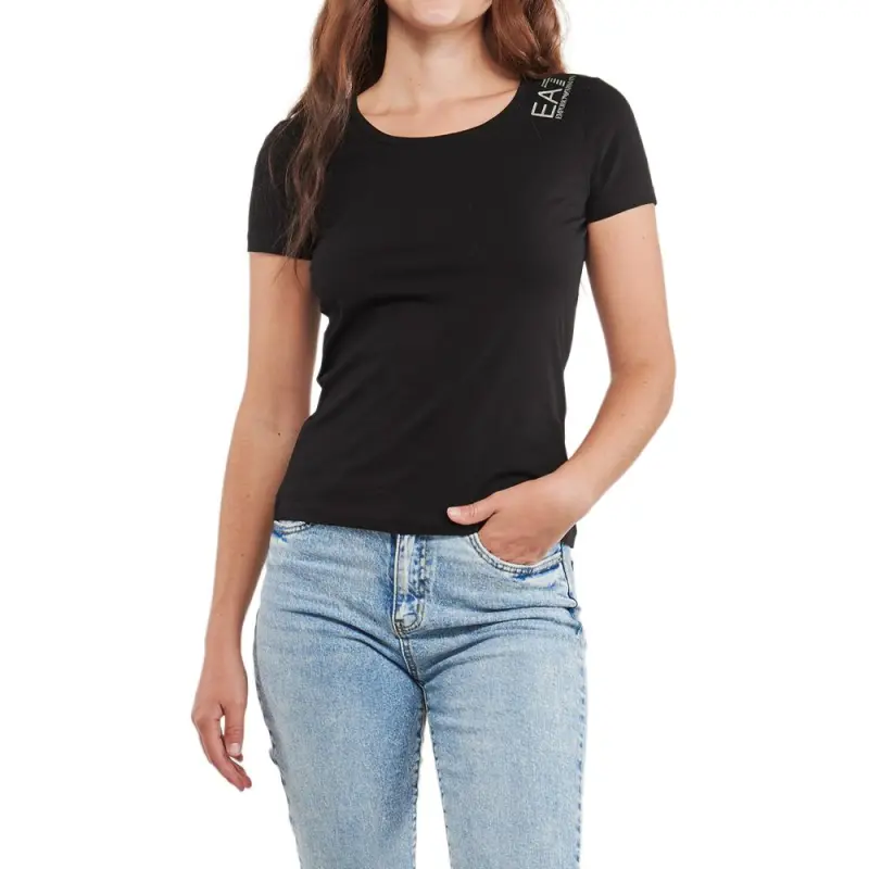 EMPORIO ARMANI Logo-print Crew-neck T-shirt-1