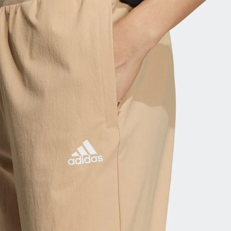 Adidas Knitted Sweatpants Women's Khaki-4
