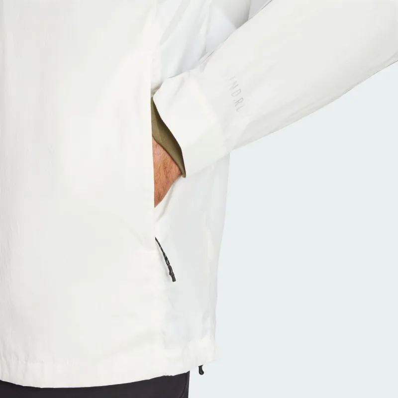 Adidas MULTI UPF WIND.RDY JACKET Jackets Coats Men's White-4